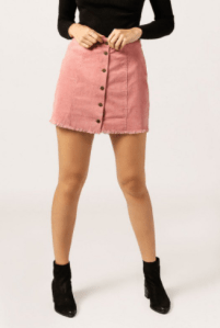 Corduroy Skirt