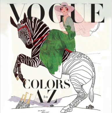 Vogue, coloring book, Lifestyle, Fashion